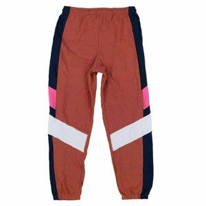 PINK Victoria's Secret Campus Colorblock Sweatpants Tuscantan Size Large